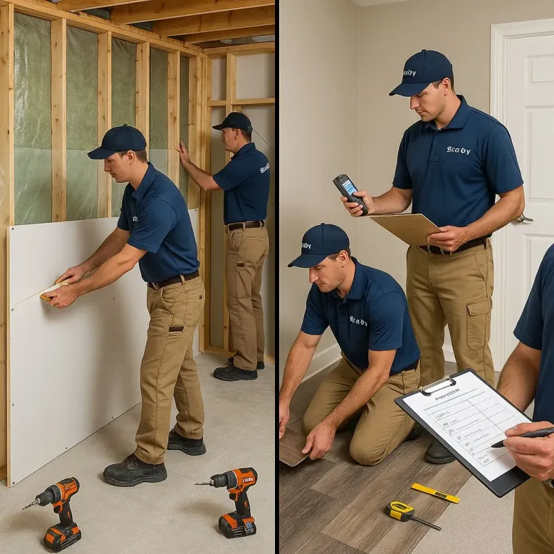 Repairs and Reconstruction process in Three Rivers, OR